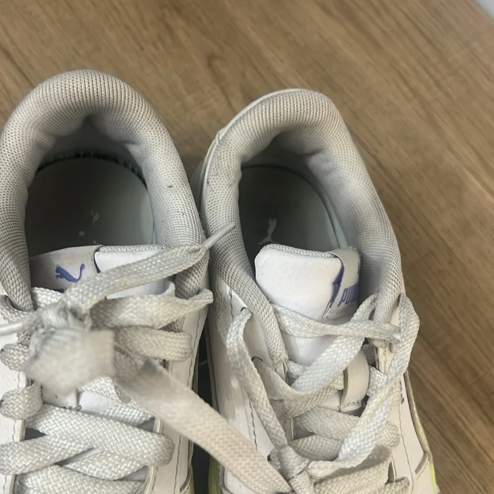 Girls, puma shoes/sneakers leather upper size 1C